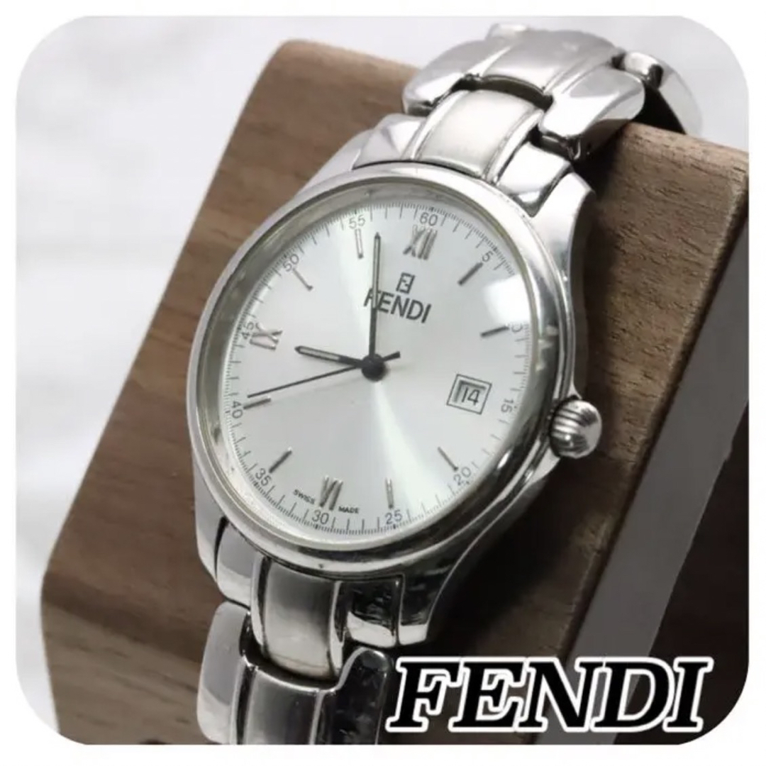 【ヴィンテージ　美品】FENDI フェンディ　腕時計　　クォーツ | フリマアプリ ラクマ