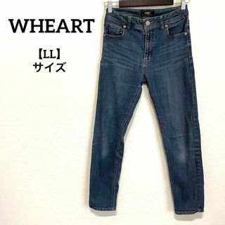 K525 WHEART ダブルハート デニム パンツ ジーンズ LL 大きめ(デニム/ジーンズ)