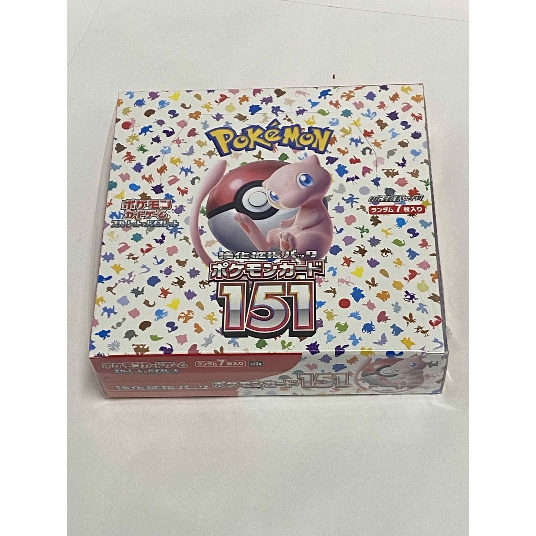 ポケモンカードゲーム　151 新品　未開封　BOX  シュリンク付