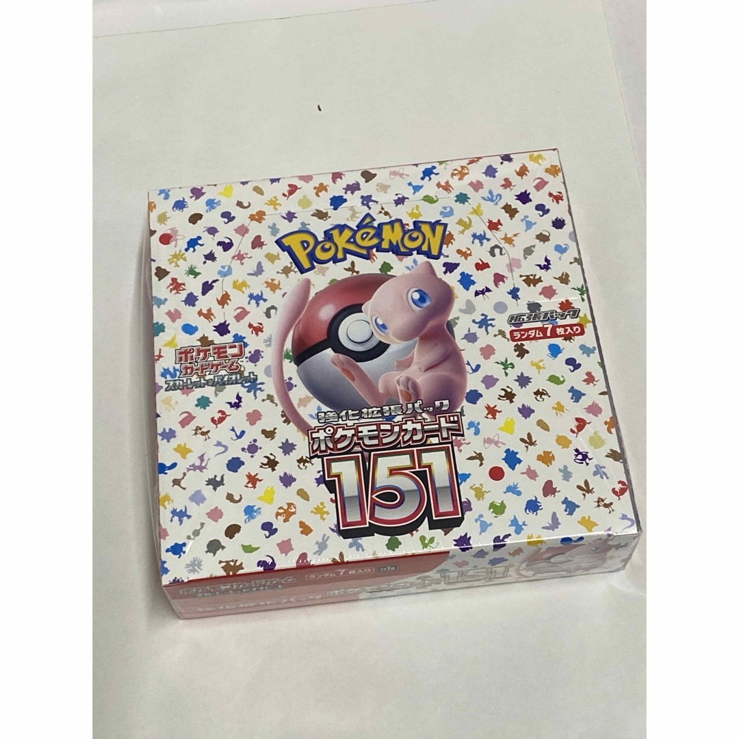 ポケモンカード　151　BOX　新品未開封　シュリンク付