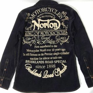 Norton★コーディロイ刺繍シャツ今だけ更にお値下げ‼︎