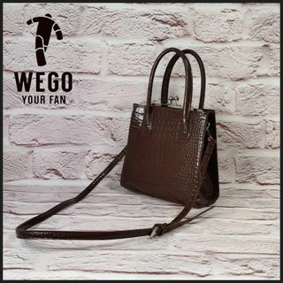 ウィゴー(WEGO)のWEGO　ウィゴー　2WAYバッグ　ハンドバッグ　ショルダーバッグ　がま口(ショルダーバッグ)