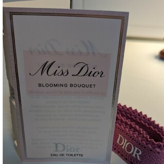クリスチャンディオール(Christian Dior)のMiss Dior　香水サンプル1ml　ピンクのリボン付き(サンプル/トライアルキット)