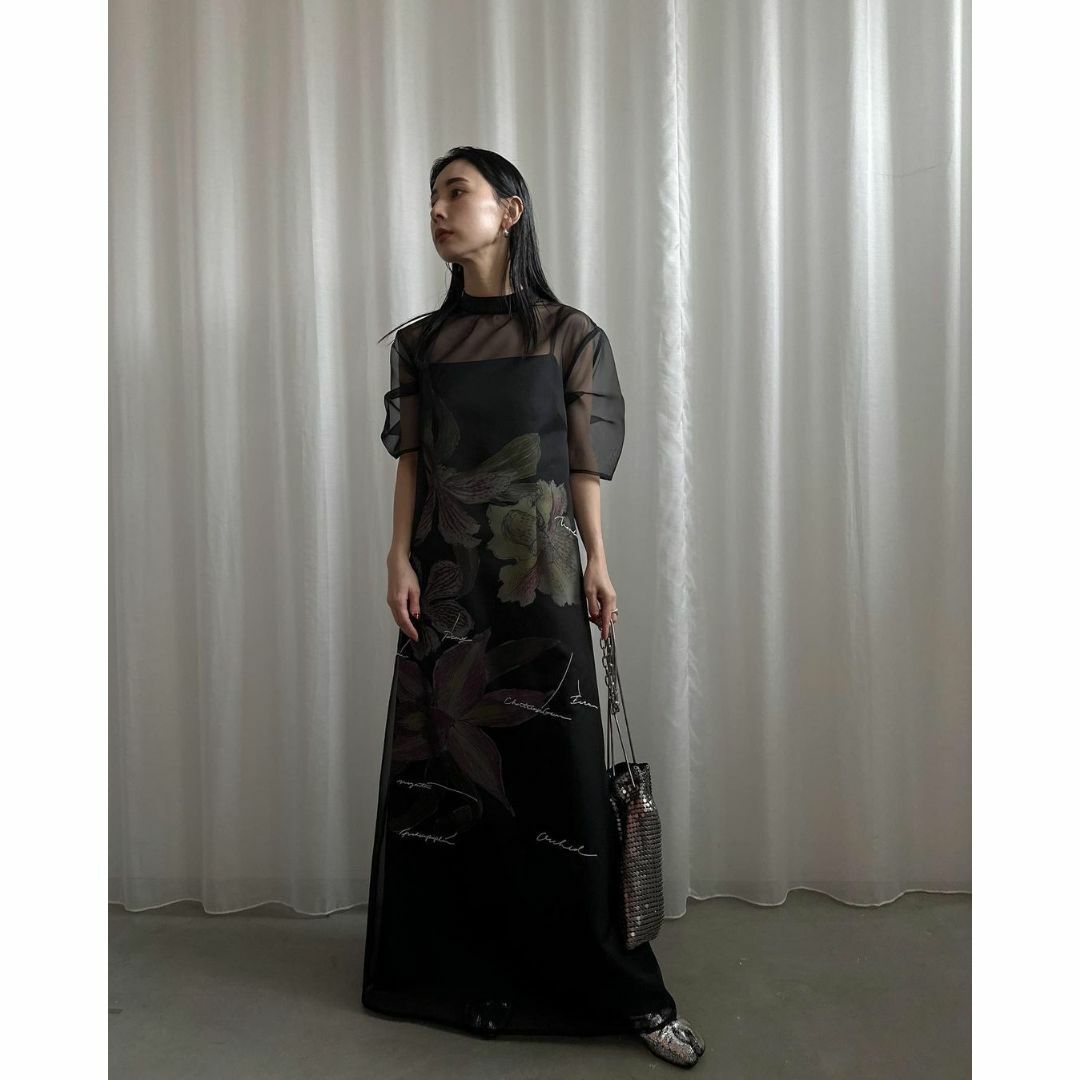 アウトレットのセール KEITAMARUYAMAアメリ SHEER LAYERED DRESS | www