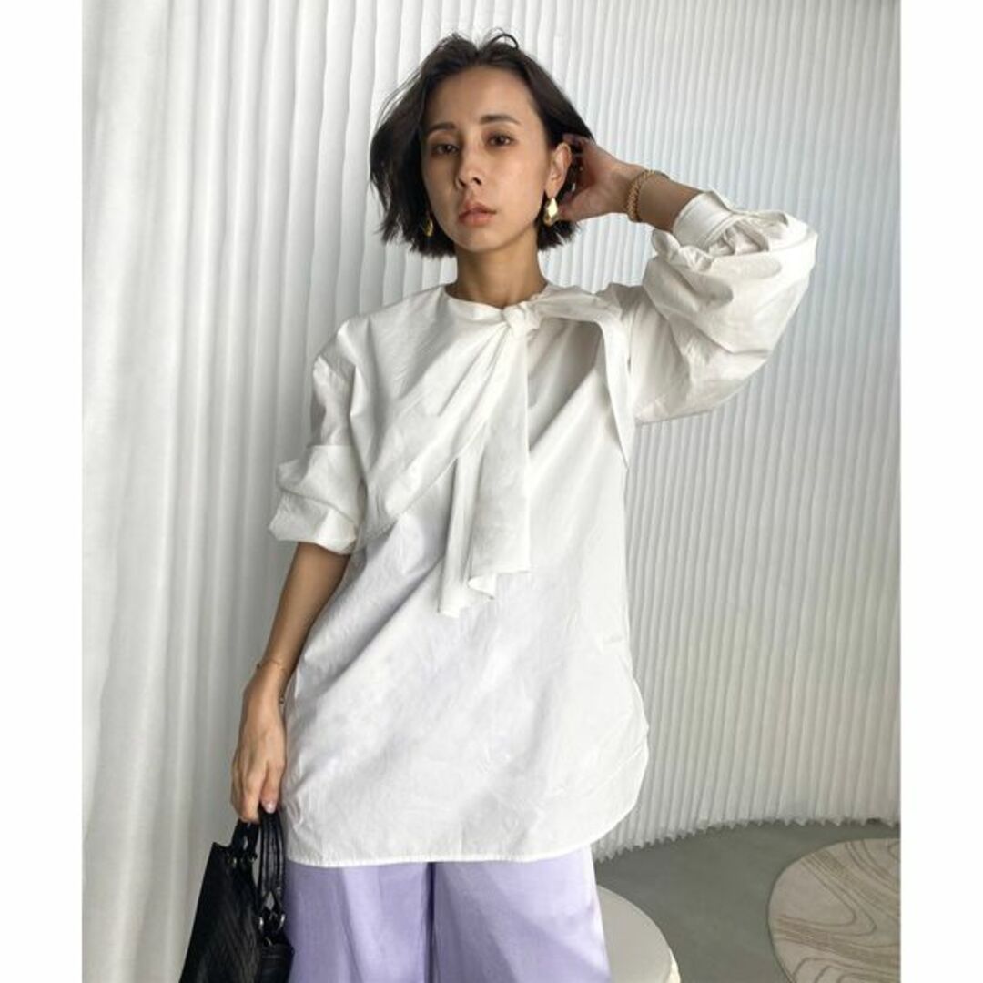 14300サイズAMERI TWIST TIE BLOUSE