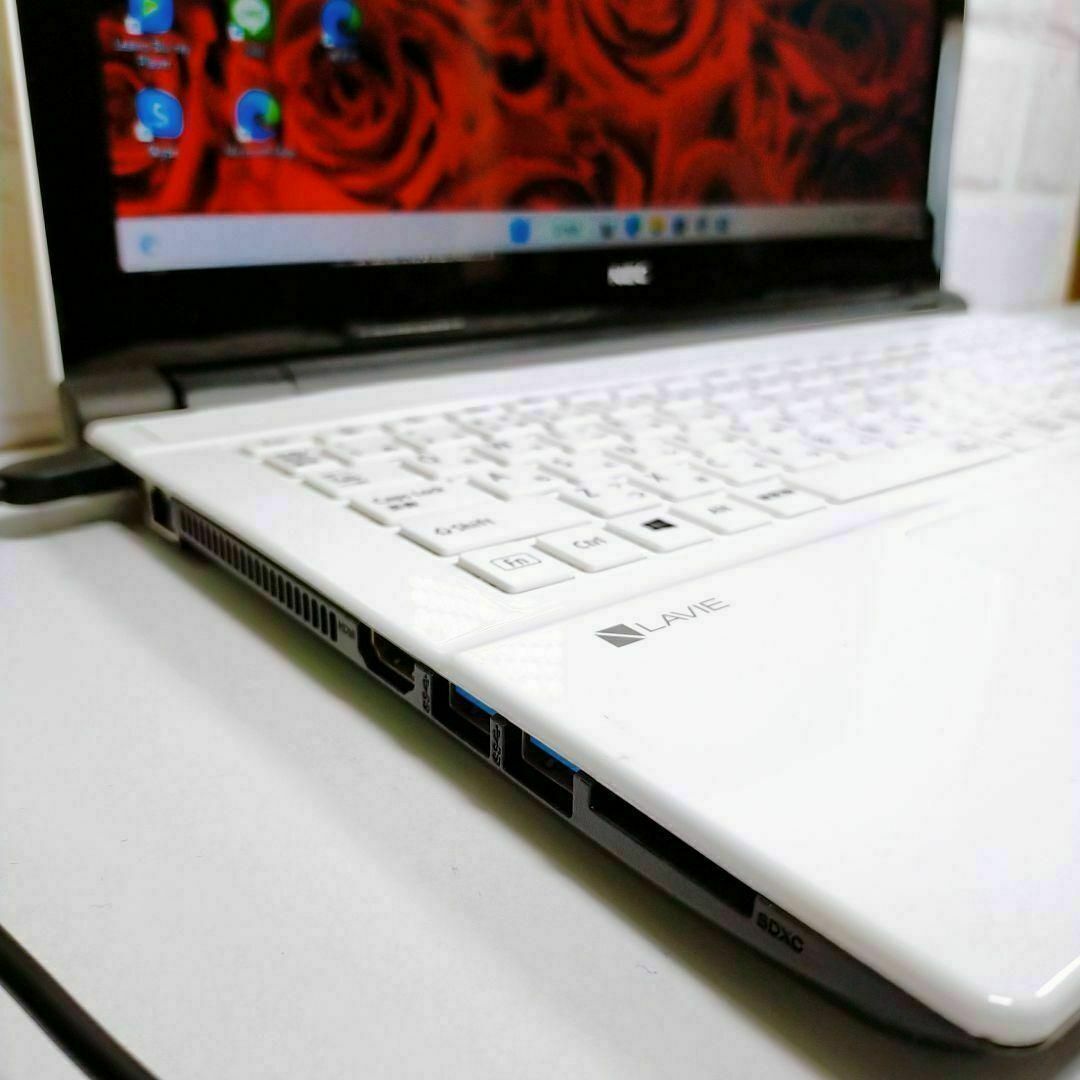 NEC - ノートパソコンWindows11カメラ付き簡単すぐ使えるPC初期設定