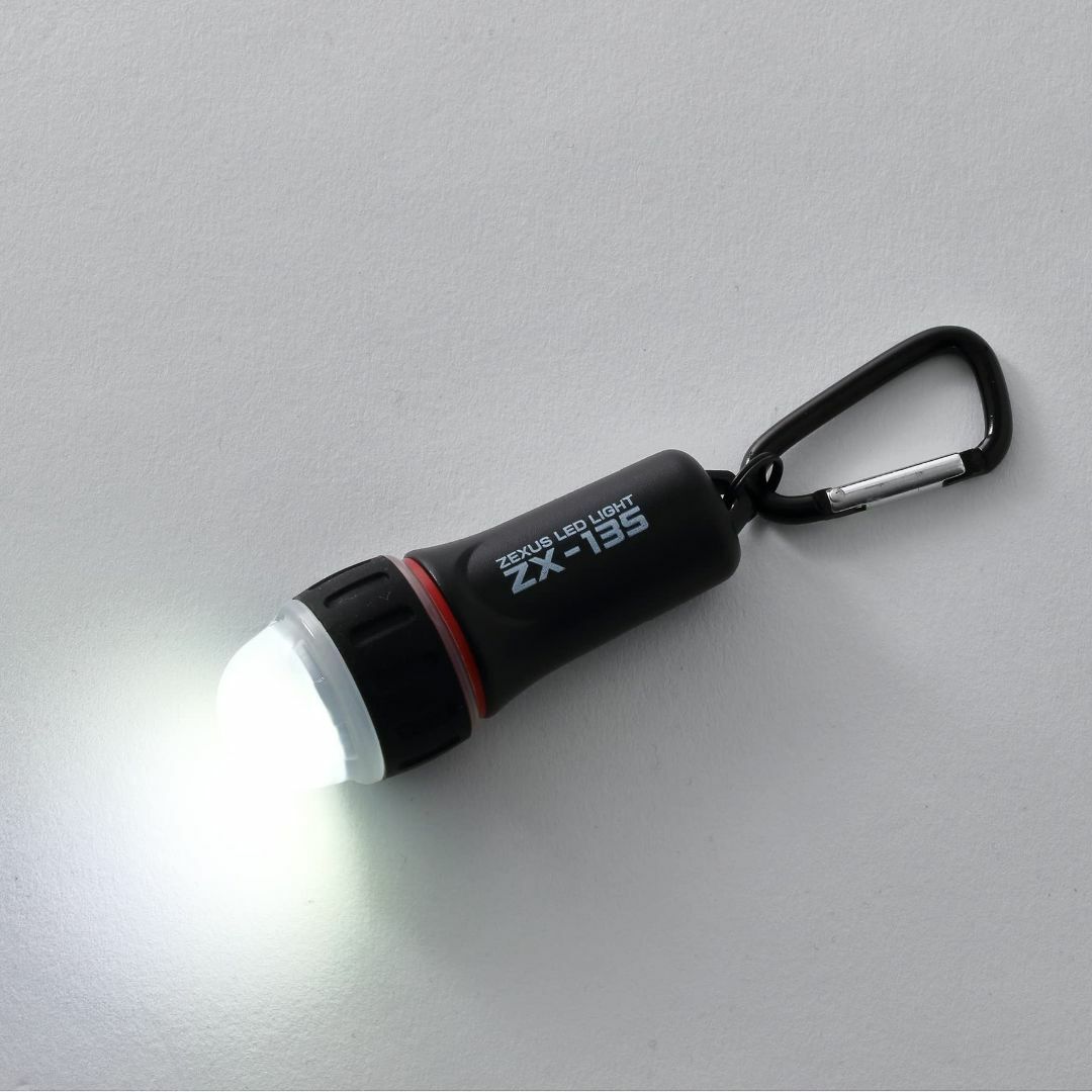 【特価セール】ZEXUSゼクサス LEDライト ZX-135 FLASHER 最 スポーツ/アウトドアのアウトドア(ライト/ランタン)の商品写真