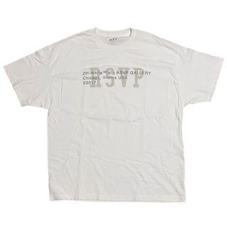 オフホワイト(OFF-WHITE)のOff White x RSVP Gallery Logo Tee(Tシャツ/カットソー(半袖/袖なし))