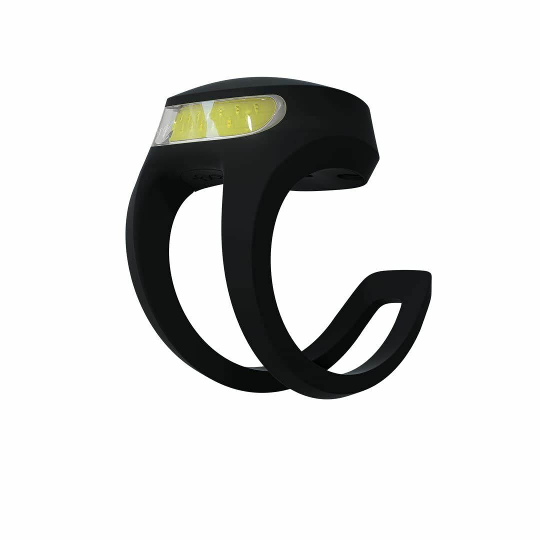 パーツ【色: スパイダーブラック】日本 KNOGノグ 自転車 LEDライト FROG