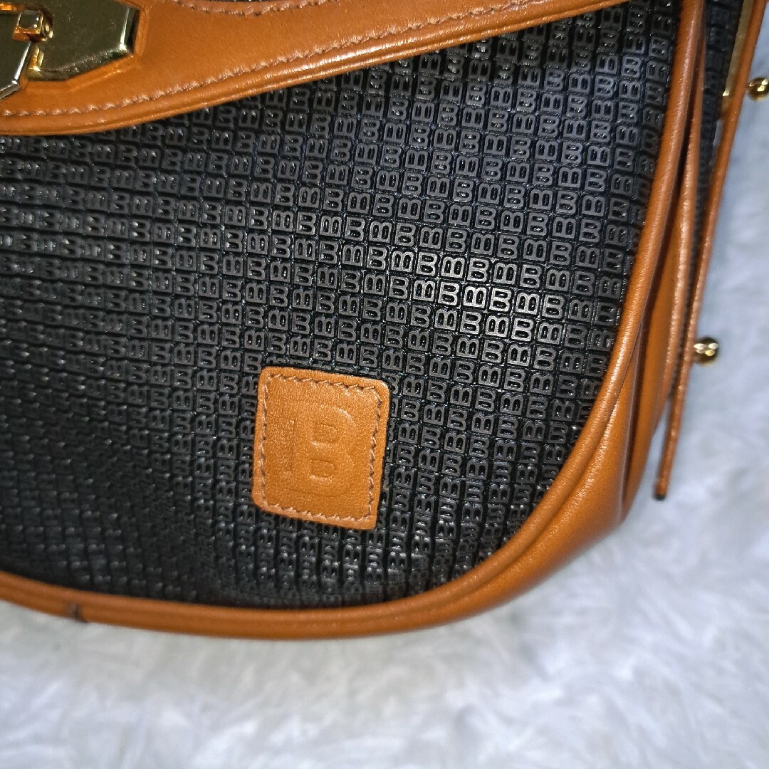 BALLY vintage バイカラー ショルダーバッグ