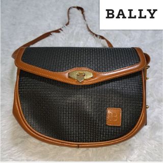 バリー(Bally)のBALLY vintage バイカラー ショルダーバッグ(ショルダーバッグ)