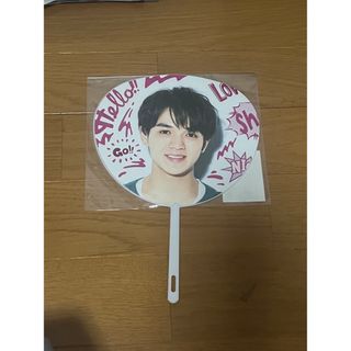 ジャニーズ(Johnny's)のTravisJapan 宮近海斗 サマパラ ミニうちわ(アイドルグッズ)