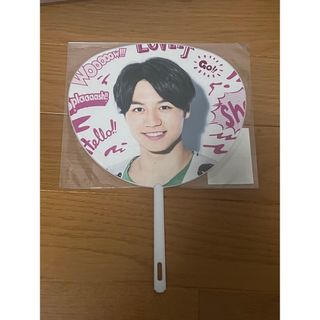 ジャニーズ(Johnny's)のTravisJapan 松田元太 サマパラ ミニうちわ(アイドルグッズ)