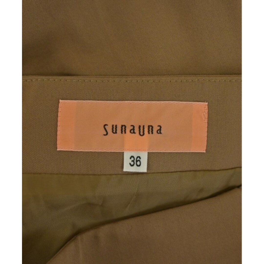 SunaUna(スーナウーナ)のSunaUna スーナウーナ ひざ丈スカート 36(S位) 茶系 【古着】【中古】 レディースのスカート(ひざ丈スカート)の商品写真