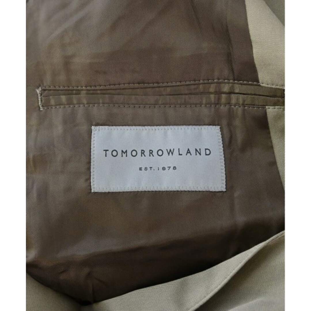 TOMORROWLAND(トゥモローランド)のTOMORROWLAND トゥモローランド テーラードジャケット XS ベージュ 【古着】【中古】 メンズのジャケット/アウター(テーラードジャケット)の商品写真