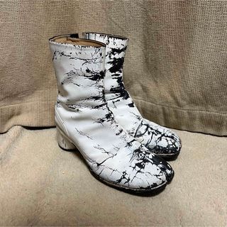 Maison Margiela 足袋ブーツ ペンキ キャンパス地-garciotum.com