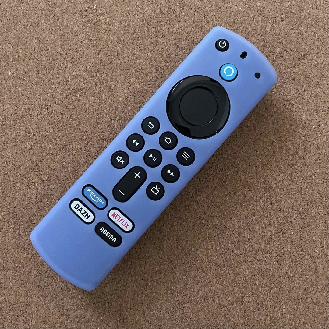 Amazon(アマゾン)の第3世代　Amazon fire tv stick リモコンカバー　ライトブルー スマホ/家電/カメラのテレビ/映像機器(その他)の商品写真