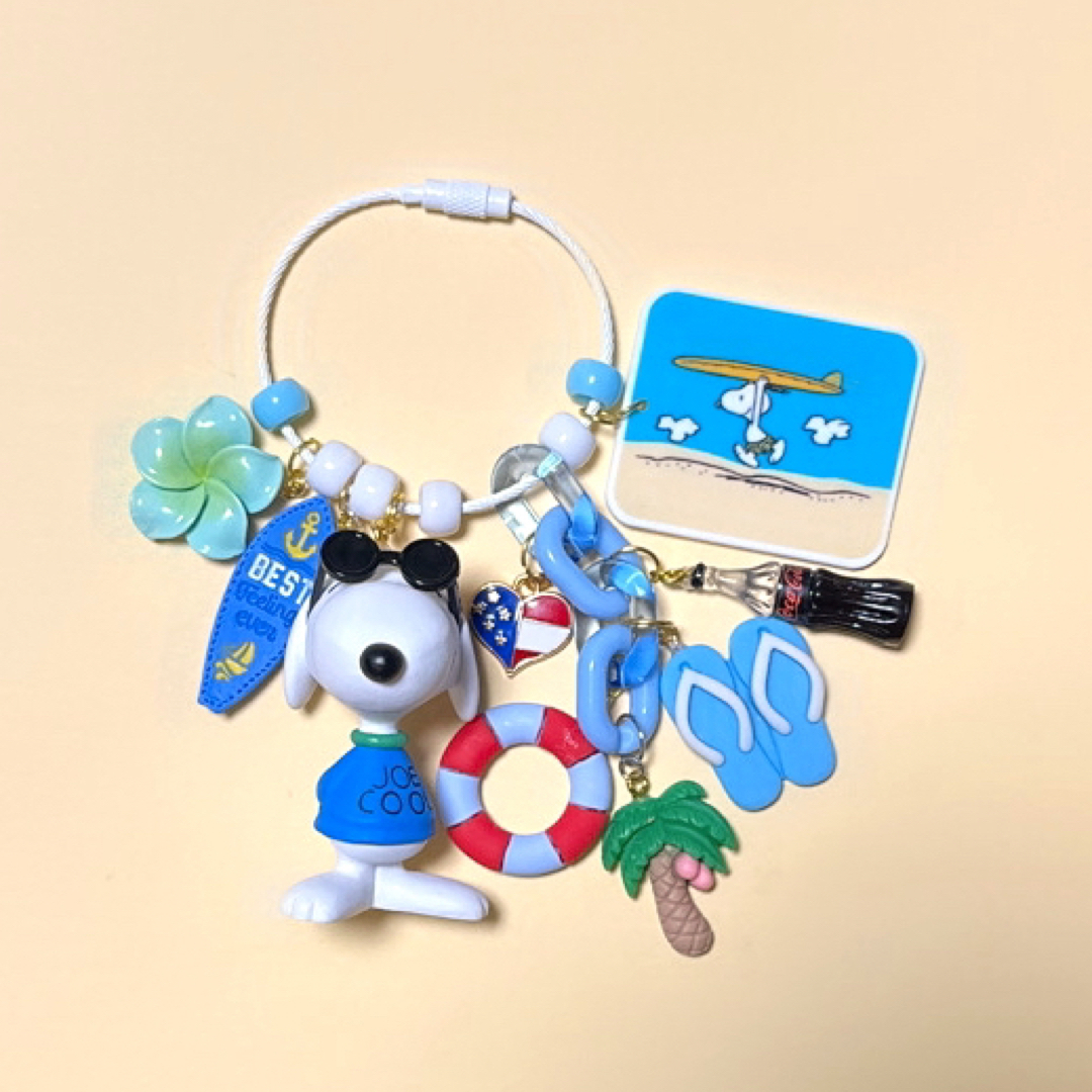 SNOOPY - もんきち様専用 じゃらじゃらキーホルダーの通販 by