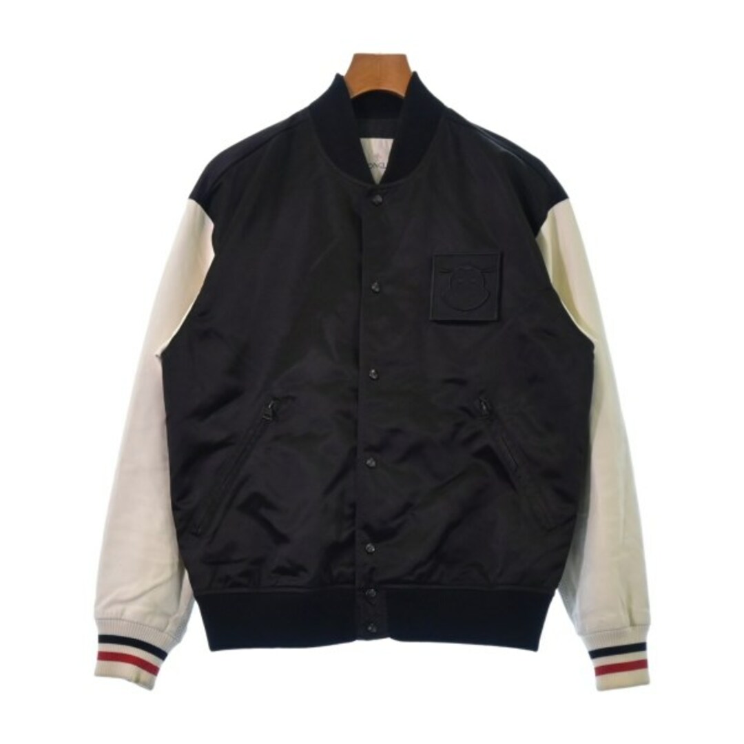 MONCLER(モンクレール)のMONCLER モンクレール スタジャン 2(M位) 黒 【古着】【中古】 メンズのジャケット/アウター(スタジャン)の商品写真