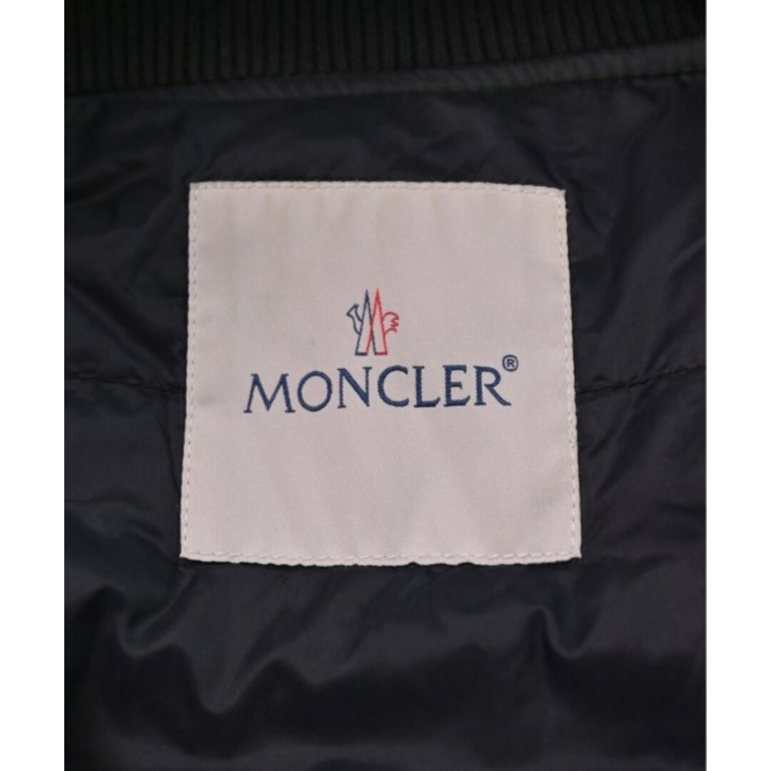 MONCLER(モンクレール)のMONCLER モンクレール スタジャン 2(M位) 黒 【古着】【中古】 メンズのジャケット/アウター(スタジャン)の商品写真