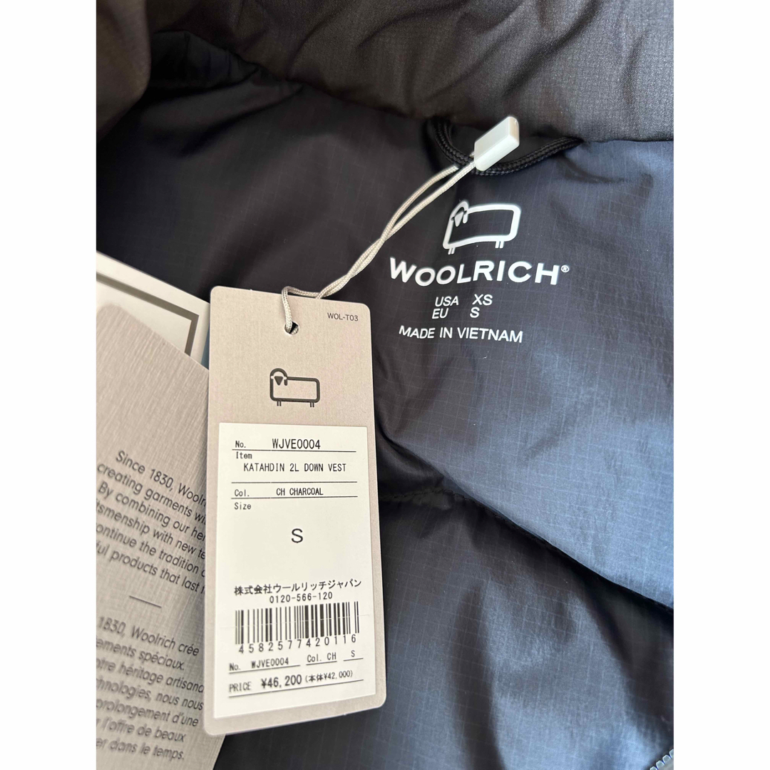 WOOLRICH(ウールリッチ)の新品ウールリッチGORETEX ダウンフェザーベスト#ノースフェイス メンズのジャケット/アウター(ダウンベスト)の商品写真