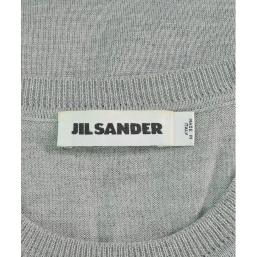 JIL SANDER ジルサンダー ニット・セーター 46(XL位) グレー