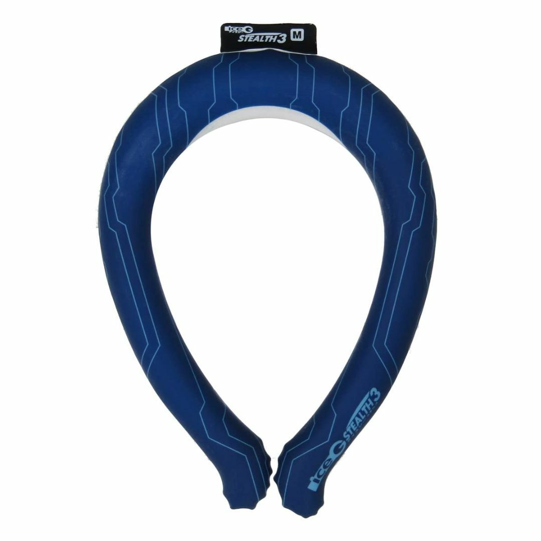 YAMASHIN iceG ステルス3 涼感ネックリング ブルー Mサイズ IC