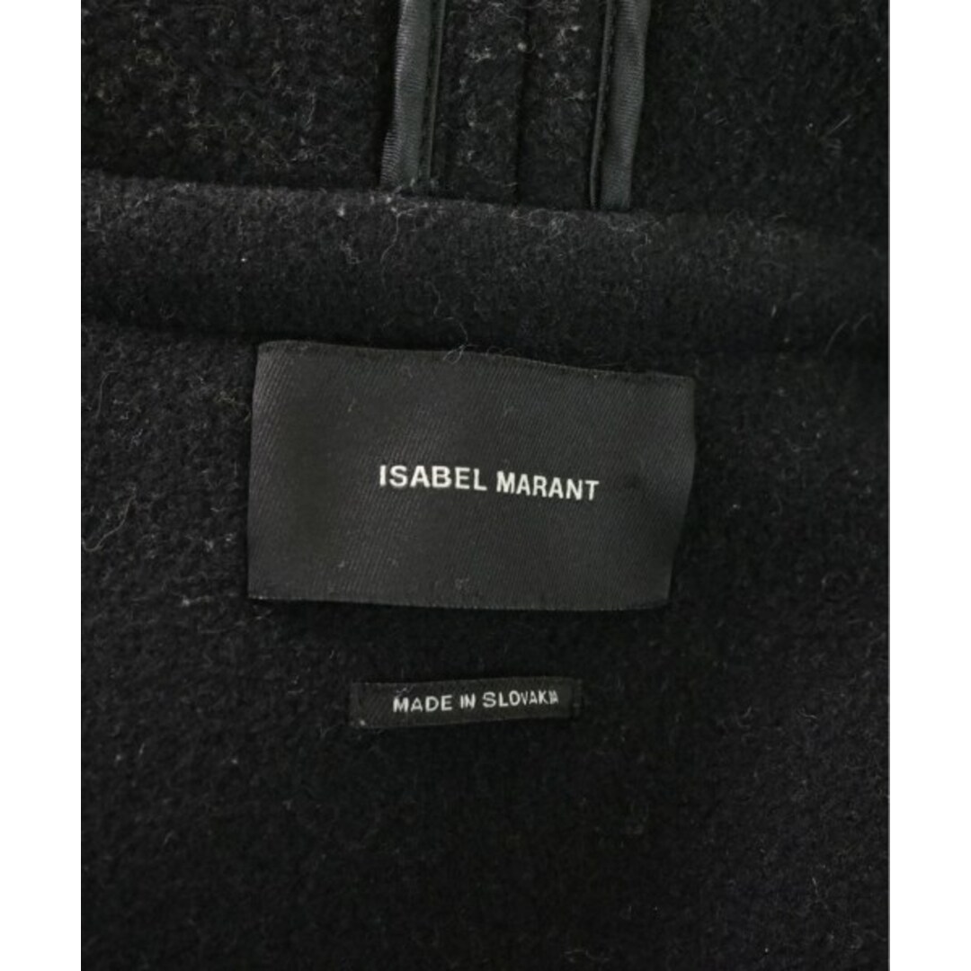 Isabel Marant(イザベルマラン)のISABEL MARANT イザベルマラン ダッフルコート 36(S位) 黒 【古着】【中古】 レディースのジャケット/アウター(ダッフルコート)の商品写真