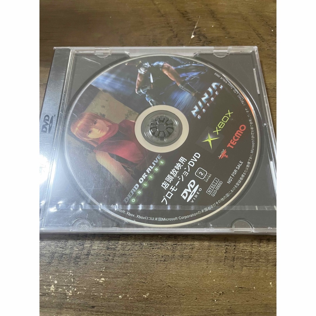 モゲ族のゲームソフトXBOX　プロモーションDVD　DEAD OR ALIVE ONLINE 等