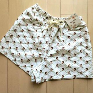 ユニクロ(UNIQLO)の【新品・未使用】ユニクロ×ポール＆ジョー　ショートパンツ　猫(ルームウェア)