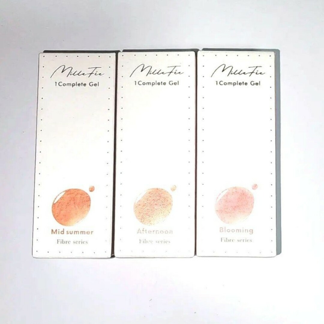 Millefee  ミルフィー ワンコンプリートジェルネイル 3本セット コスメ/美容のネイル(カラージェル)の商品写真