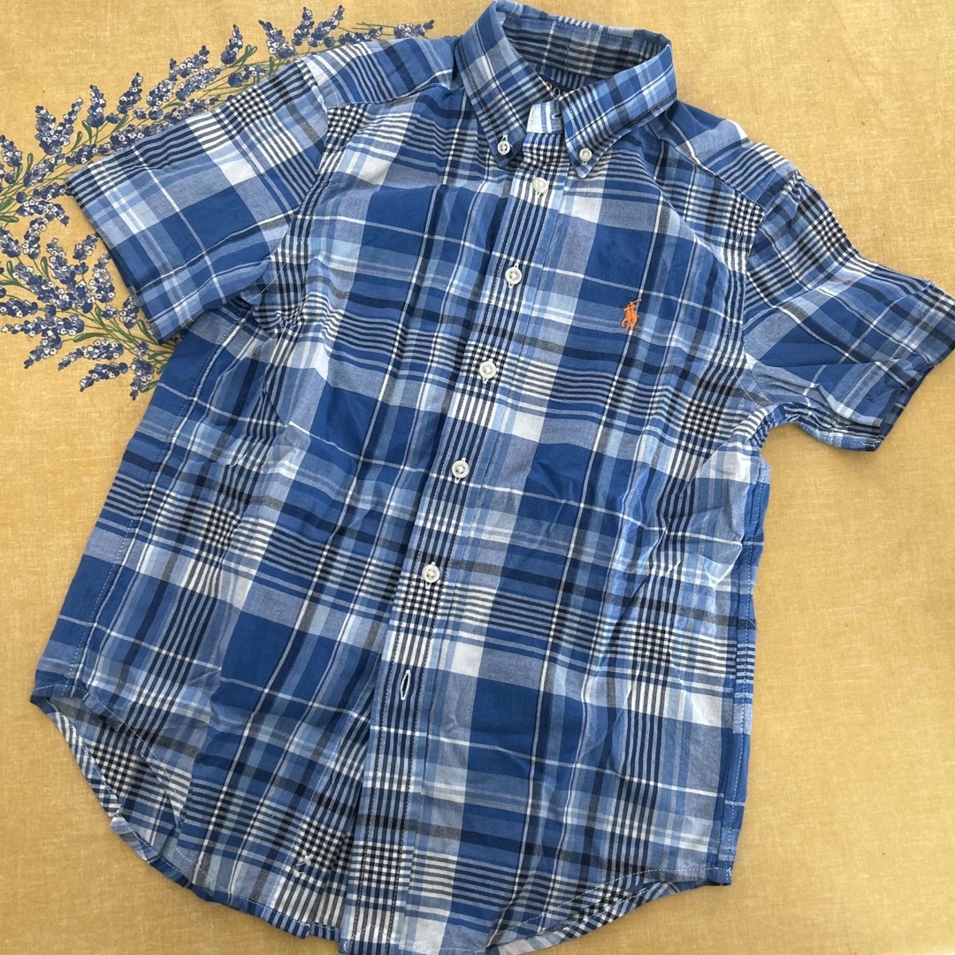 POLO RALPH LAUREN(ポロラルフローレン)のラルフローレン　キッズ　シャツ キッズ/ベビー/マタニティのキッズ服男の子用(90cm~)(Tシャツ/カットソー)の商品写真