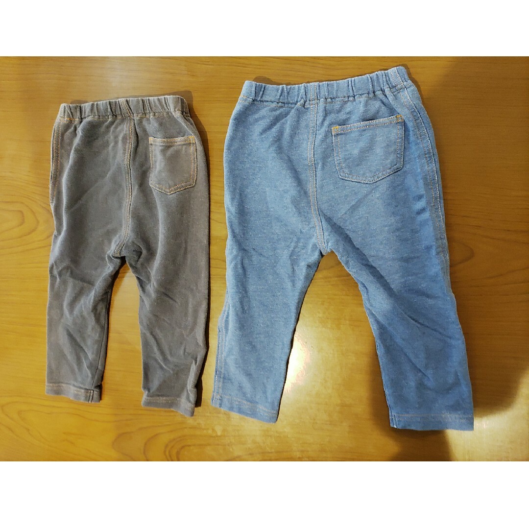 UNIQLO(ユニクロ)のユニクロ　80cm　ズボン2枚 キッズ/ベビー/マタニティのベビー服(~85cm)(パンツ)の商品写真