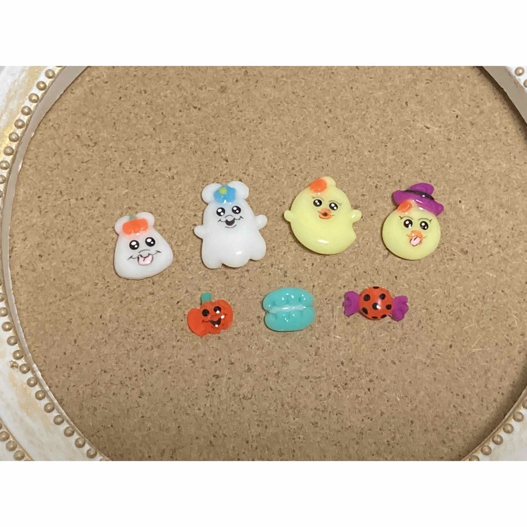 【sold out】 ハロウィン んぽちゃむ きみまろ ネイルパーツ