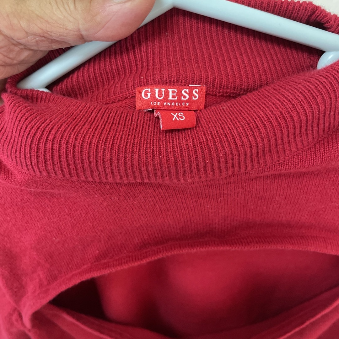 GUESS(ゲス)のGUESS ゲスニットセータースエット レディースのトップス(トレーナー/スウェット)の商品写真