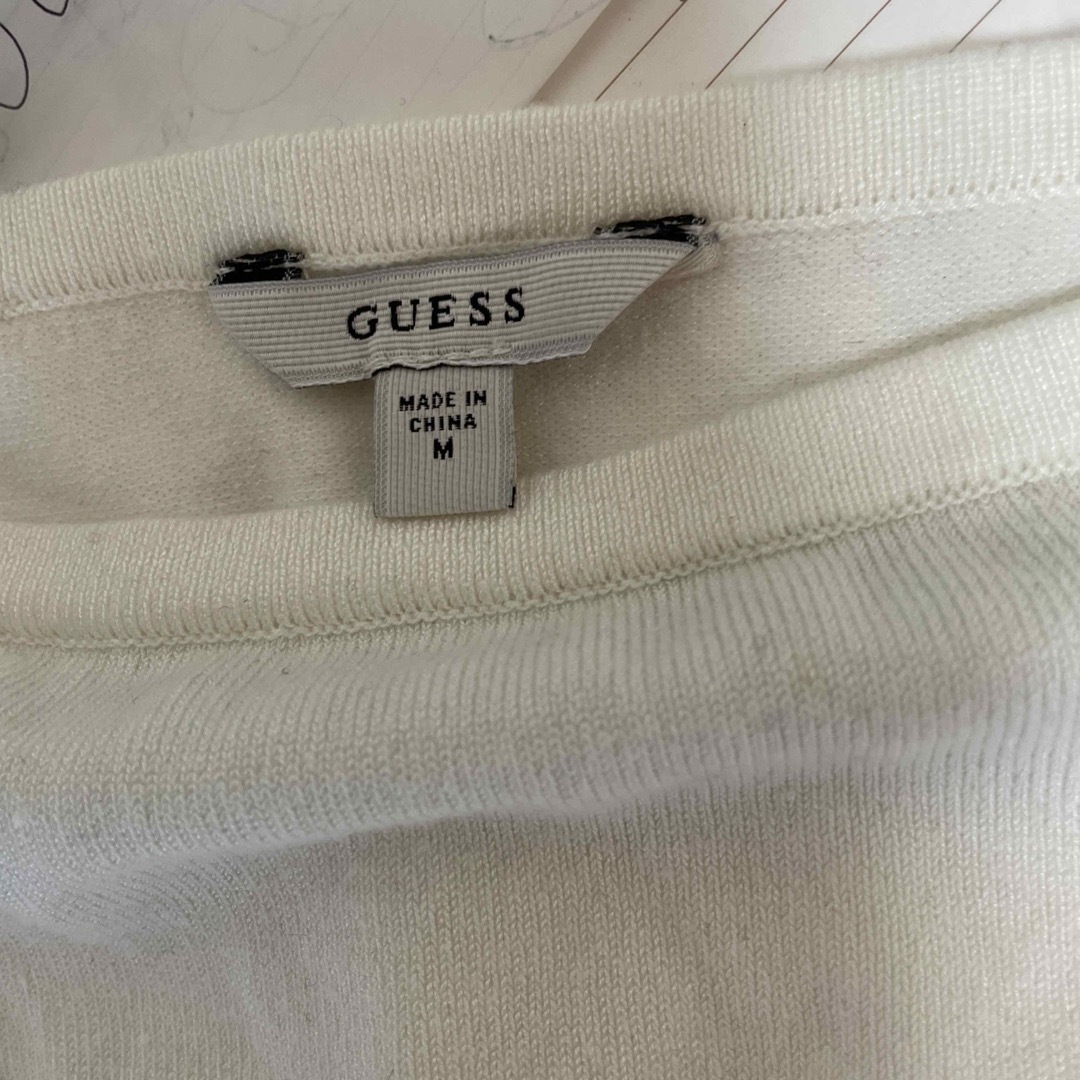 GUESS(ゲス)のGUESSゲスニットセータースエット レディースのトップス(トレーナー/スウェット)の商品写真