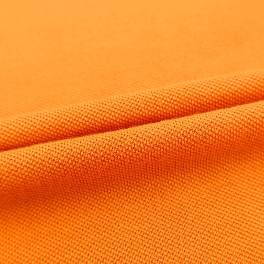 ギローバー GUY ROVER 鹿の子コットン 半袖ポロシャツ オレンジ【サイズXL】【メンズ】 5