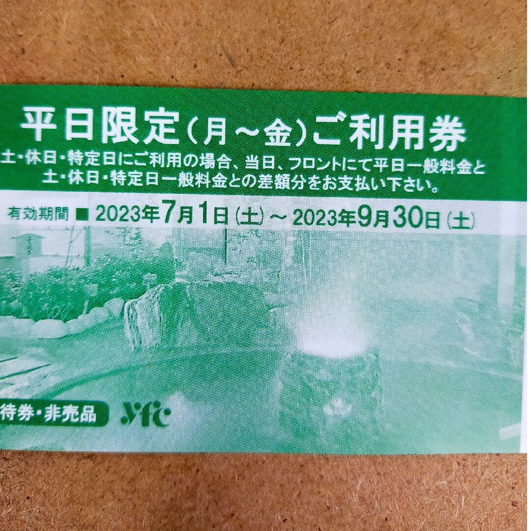 春日部温泉　湯楽の里 チケットの施設利用券(その他)の商品写真