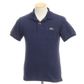 ラコステ(LACOSTE)の【中古】ラコステ LACOSTE 鹿の子コットン 半袖ポロシャツ ネイビー【サイズ2】【メンズ】(ポロシャツ)