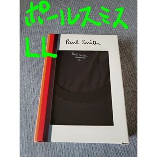 ポールスミス(Paul Smith)の定価3630円‼️Paul Smith クルーネックTシャツ/黒/LL/新品(Tシャツ/カットソー(半袖/袖なし))