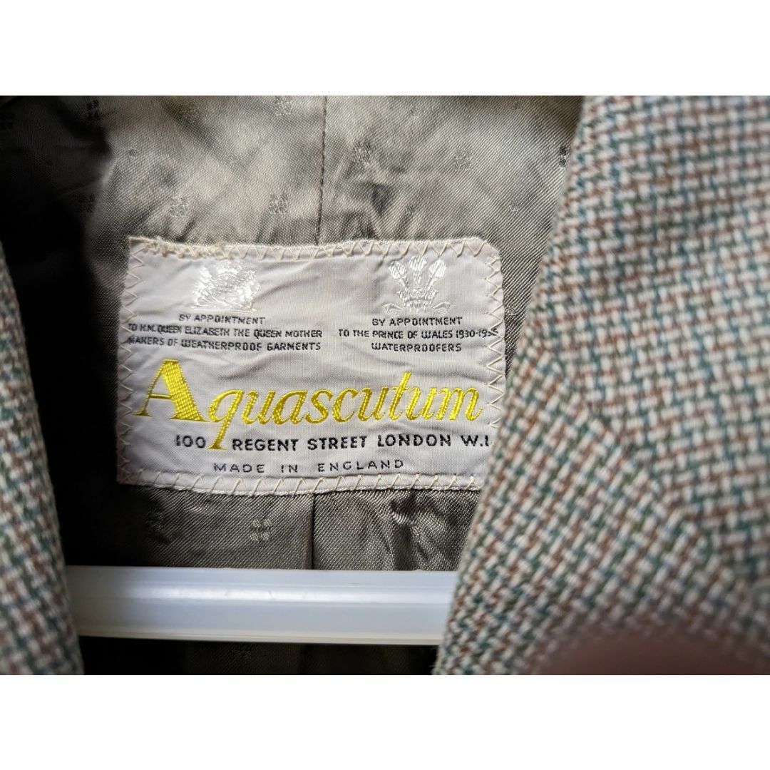 50sヴィンテージ Aquascutum チェスターコート ステンカラーコート-