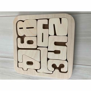 イケア(IKEA)のIKEA イケア　PYSSLA ピッスラ　数字　木製　パズル　美品(知育玩具)