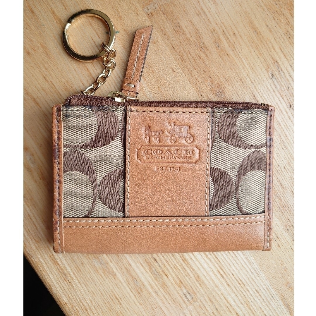 COACH(コーチ)の★コーチ★シグネチャー　コインケース レディースのファッション小物(財布)の商品写真