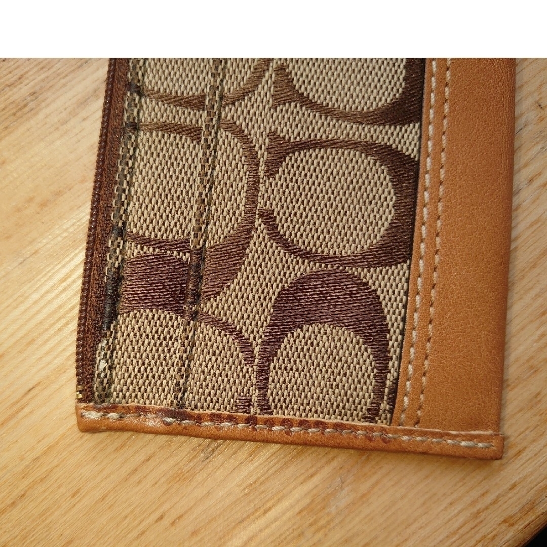 COACH(コーチ)の★コーチ★シグネチャー　コインケース レディースのファッション小物(財布)の商品写真