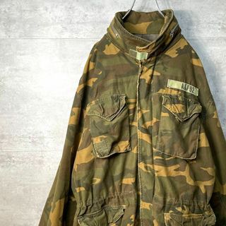 アバクロンビーアンドフィッチ(Abercrombie&Fitch)のアバクロ　M65 フィールドジャケット セカンドモデル アルミジップ ベルクロ(ミリタリージャケット)