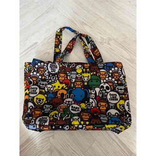 アベイシングエイプ(A BATHING APE)のアベイシングエイプ　BAPE KIDS レジカゴバッグ　ベビーマイロ　エコバッグ(エコバッグ)