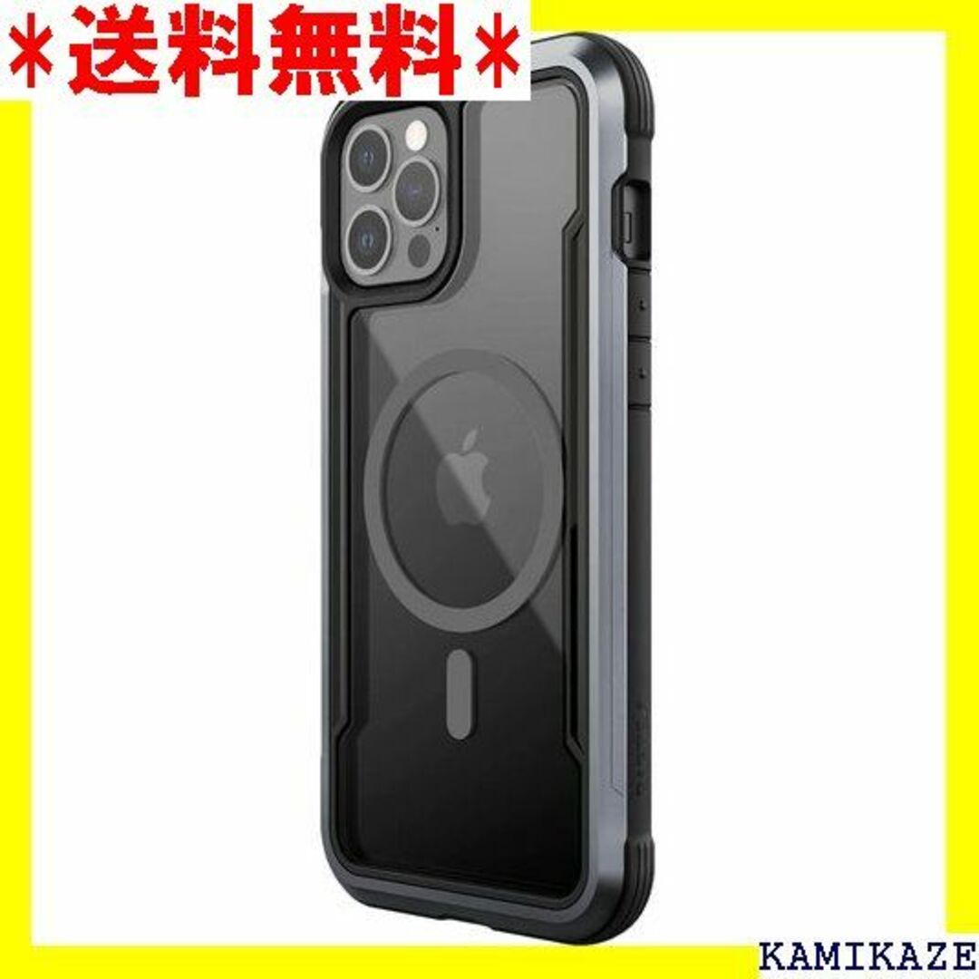 見えるカード収納☆在庫処分 RAPTIC iPhone12Pro Max ブラック 1112