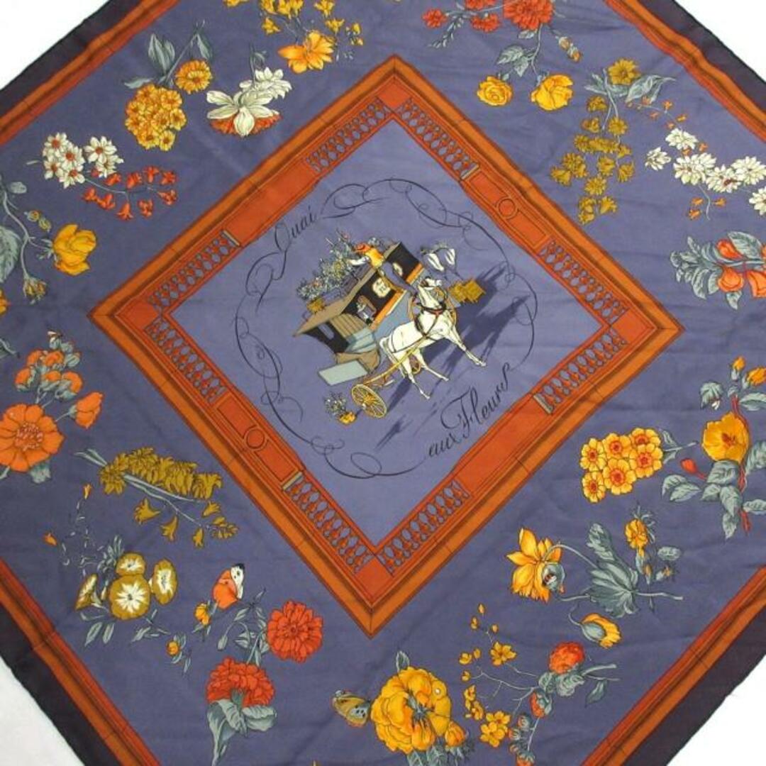 の お 店 HERMES(エルメス) スカーフ美品 カレ90 バンダナ/スカーフ