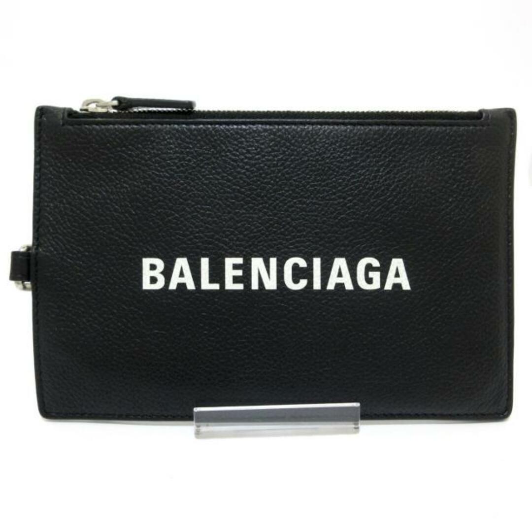 バレンシアガ 財布 - 616015 黒 レザー