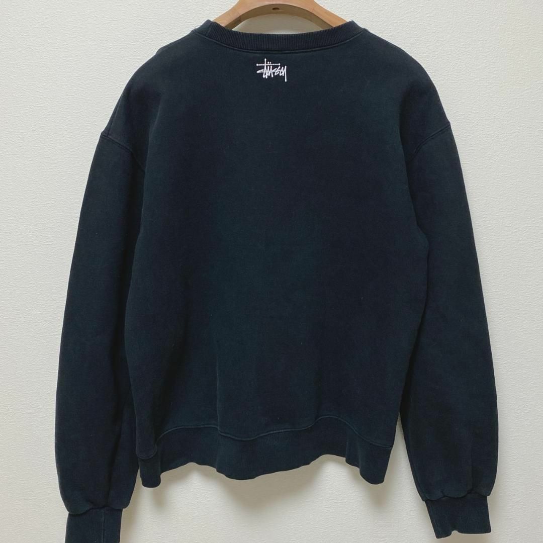 ステューシー stussy スウェット 希少 スカル 90s USA製  L